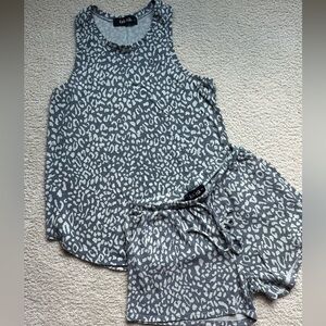 Cheetah Pajama set
